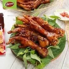 2 cái (1 cặp) chân gà nướng muối ớt - 28.000 ₫ tại Bếp Hiha - Mì Xào Trộn, Khô Nướng & Xiên Chiên Ăn Vặt - Chung Cư Bàu Cát 2