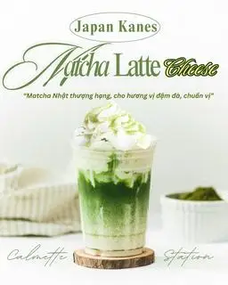 Matcha Kem Cheese - 33.000 ₫ tại Calmette Station - Sinh tố, Matcha & Trà sữa - Đoàn Văn Bơ