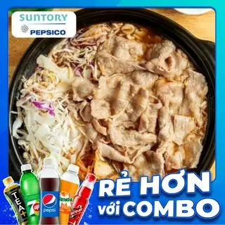 Hình ảnh Combo Mì bò + pepsi