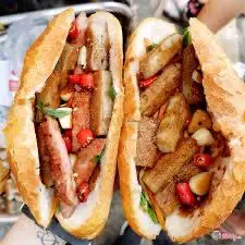 Bánh mì chả cá nha trang  + ( Tặng 1 Sâm Lạnh ) - 30.000 ₫ tại Lò Bánh Mì Bảo Huy - Phùng Văn Cung