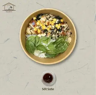 Hình ảnh Cơm gà lá quế