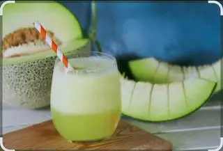 Hình ảnh nước mía dưa lưới 