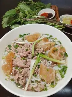 Phở tái gân - 50.000 ₫ tại Phở Trần Kiều - Phở Bò Ngon Tân Phú - Thạch Lam
