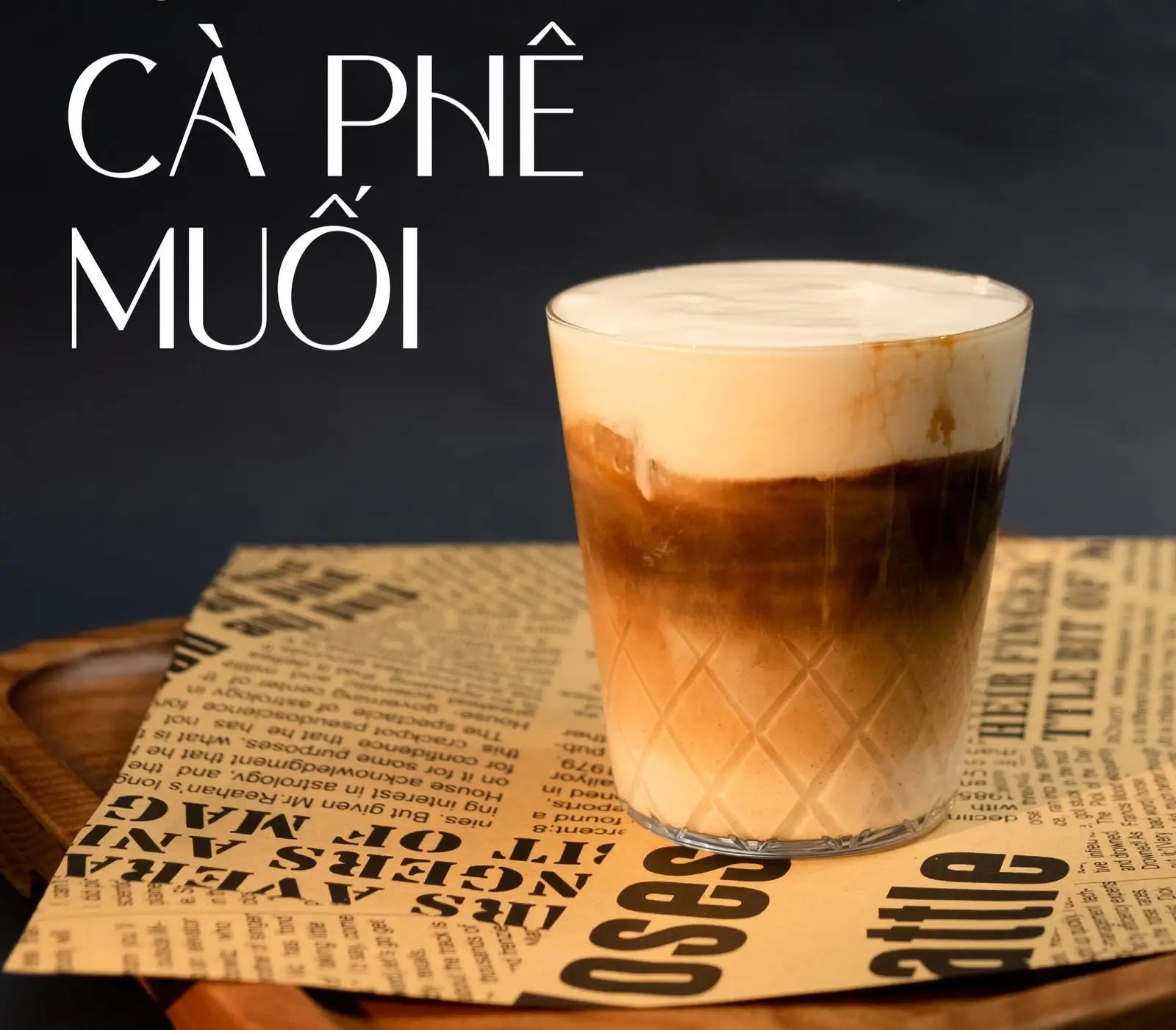 cà phê sữa kem muối ly 700ml - 30.000 ₫ tại Sương Sáo Cà Phê Sữa Tươi 49 - Đường 3/2