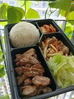 Hình ảnh Cơm Thịt Vai Nướng Sốt Hana độc quyền