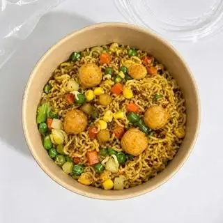 Hình ảnh Mì trộn tôm viên