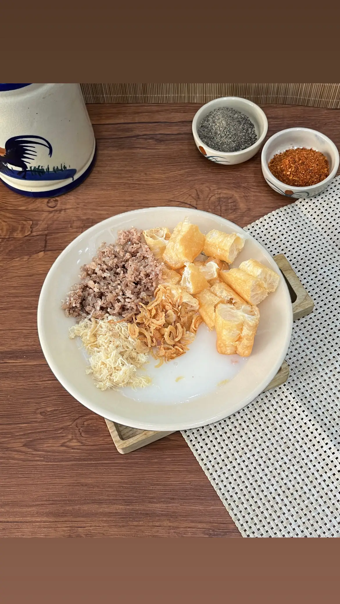 Combo cháo thịt bằm - 59.000 ₫ tại Cháo Xưa 29 - Cháo Trai, Cháo Sườn & Cháo Đậu Cà - Đinh Tiên Hoàng