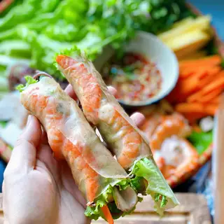 Hình ảnh Gỏi cuốn tôm thịt lẻ (1 chiếc)