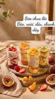 Hình ảnh Sữa chua lắc xoài