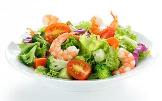 Hình ảnh Salad Tôm + bơ trái 