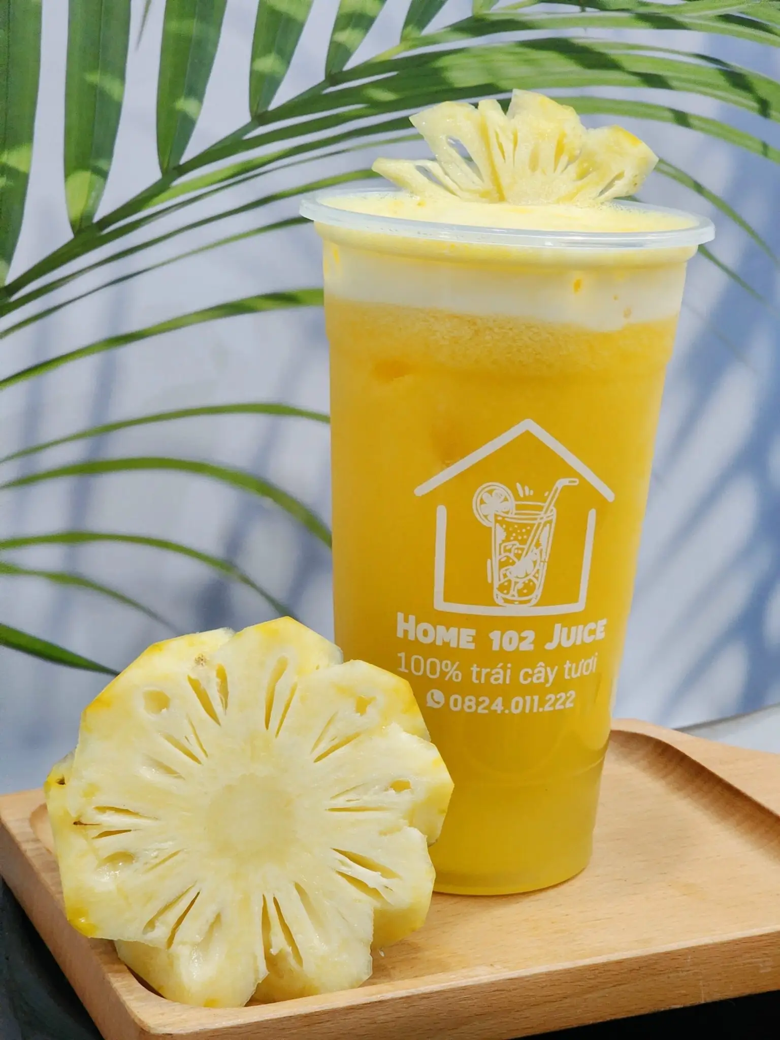 Hình ảnh NƯỚC ÉP: DỨA LY ĐẠI 700ml
