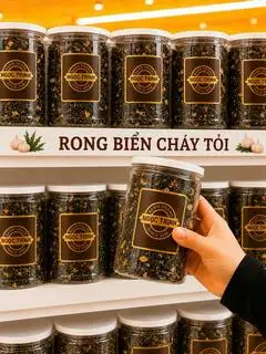 Rong biển sấy vị muối tỏi - 58.000 ₫ tại Bánh Tráng Ngọc Trinh - Hậu Giang