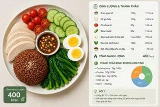 Hình ảnh CƠM GẠO LỨT & ỨC GÀ LUỘC