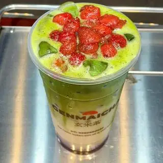 Hình ảnh Matcha latte Dâu 