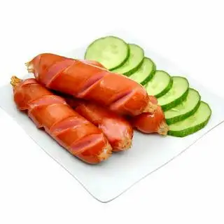 Xúc xích chiên - 13.000 ₫ tại Quán 161 - Mỳ Cay & Trà Sữa - Trần Văn Đang