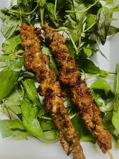 Hình ảnh Xiên bò nướng