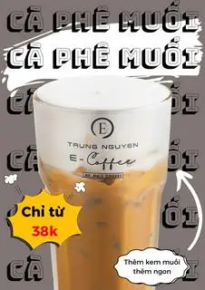 Cà phê kem muối - 40.000 ₫ tại Trung Nguyên E - Coffee - Lê Quang Định	
