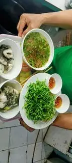 Hình ảnh cháo cá khứa (bỏ vào hộp sạch sẽ)