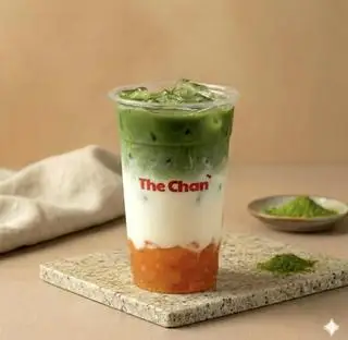 Hình ảnh matcha Latte đào