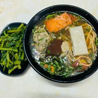 Hình ảnh Canh bún cua chả