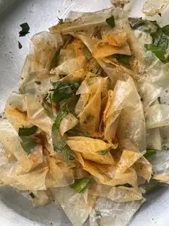 Hình ảnh Bánh tráng muối nhuyễn - muối tắc