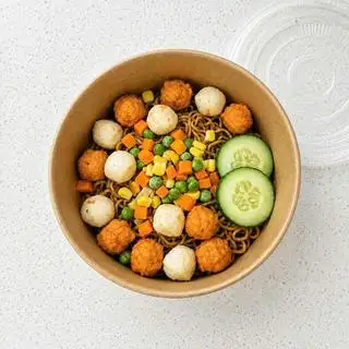 Hình ảnh Mỳ trộn cá viên