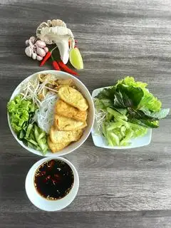 Bún Đậu hũ - Hoành thánh nước tương - 45.000 ₫ tại Ẩm Thực Chay Tâm An - Đường Số 7