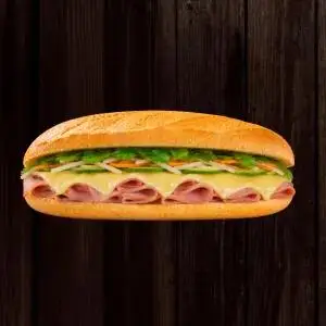 Hình ảnh Bánh Mì Jambon Phô Mai