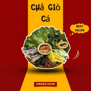 Chả Giò Cá - 60.000 ₫ tại Tiệm Chả Cuốn Vũng Tàu O’Yummy - Ung Văn Khiêm