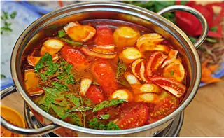 Hình ảnh Lẩu thái ĐẶC BIỆT (cá, tôm, bò, ốc bưu nhồi thịt) 195 Nguyễn Văn Tăng 