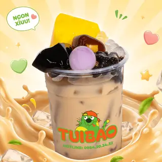 Trà sữa full topping thập cẩm size L - 34.000 ₫ tại Trà Sữa TuiBao - Trần Hưng Đạo