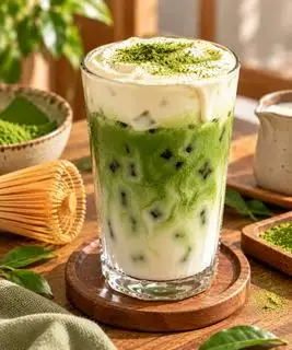 Hình ảnh Matcha kem muối