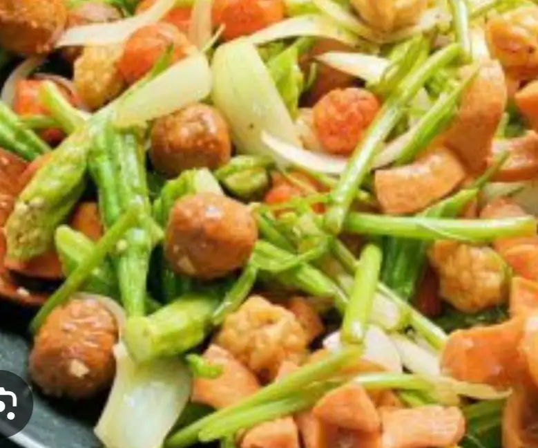 Hình ảnh Viên Bò, Viên Tôm, Viên Cá, viên Rau Củ chiên nước mắm