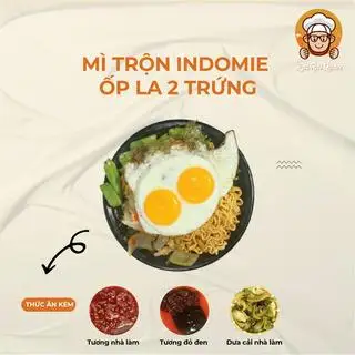 Hình ảnh Mì trộn Indomie trứng ốp la