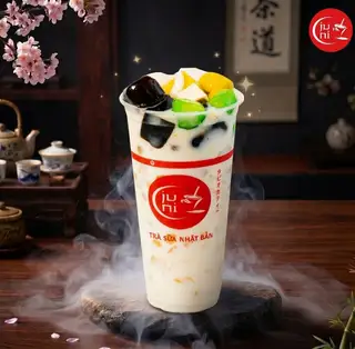 Hình ảnh Trà Sữa Gạo Junichiro Đặc Biệt Full Topping