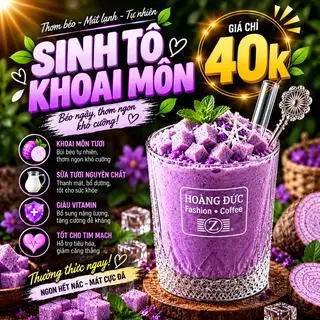Hình ảnh Sinh Tố Khoai Môn