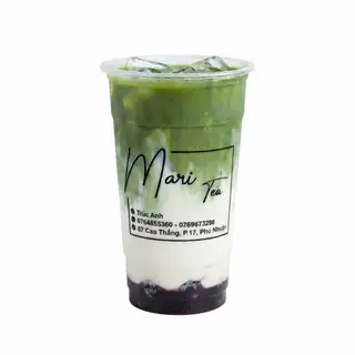 Matcha Latte Viêt Quất - 45.000 ₫ tại Trà Sữa & Đá Xay Mari Tea - Cao Thắng