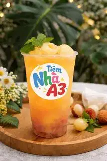 Trà vải - 27.000 ₫ tại Trà Sữa, Trà Trái Cây & Ăn Vặt - Tiệm Nhà A3 - Nguyễn Đình Chiểu
