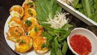 Bánh Khọt Đặc Biệt - 70.000 ₫ tại NHÂN - Bánh Xèo Rau Rừng & Bánh Khọt - Dương Thị Mười