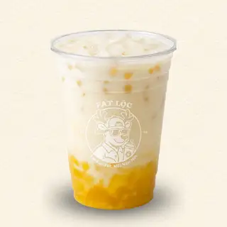 Lục Trà Sữa Xoài | Fat Lộc - 28.500 ₫ tại Fat Lộc - Cà Phê, Matcha & Ăn Vặt - Đoàn Văn Bơ