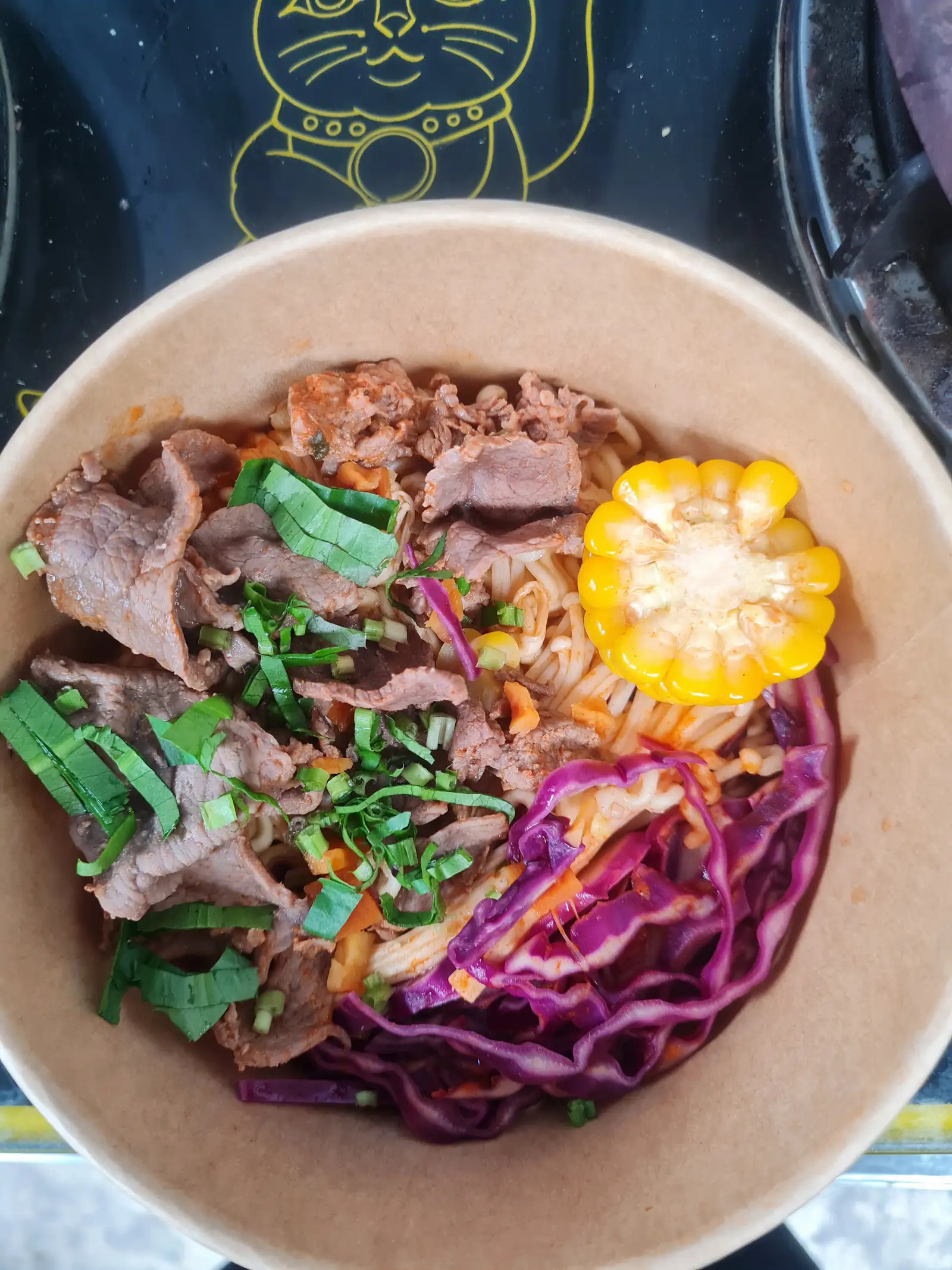 Mì cay Hàn Quốc bò - 60.000 ₫ tại HOT FOOD - Mì Cay & Cháo Ếch Singapore - Dương Quảng Hàm