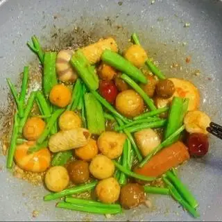 Hình ảnh Combo cá viên chiên bơ tỏi khổng lồ