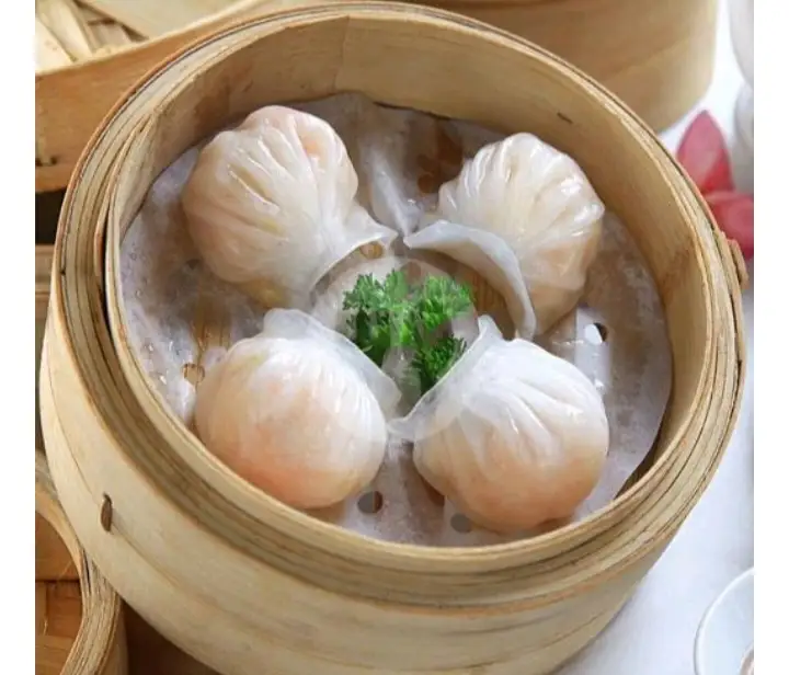 Há cảo + xíu mại ( 3 há cảo+ 2 xíu mại) - 40.000 ₫ tại Bánh Ướt - Bánh Cuốn Nóng & Há Cảo - Huỳnh Mẫn Đạt