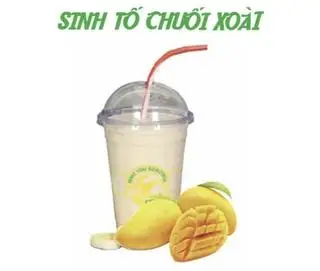 Sinh Tố Chuối Xoài - 35.000 ₫ tại Vina Chuối - Huỳnh Thúc Kháng