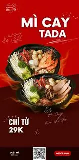 [Combo 3] Mì Cay Kim Chi Hải Sản (free trà sữa 9h-22h) - 277.000 ₫ tại Mì Cay & Trà Sữa Thạch Đà - Lê Văn Thọ
