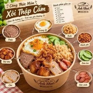 Hình ảnh Xôi Thập Cẩm