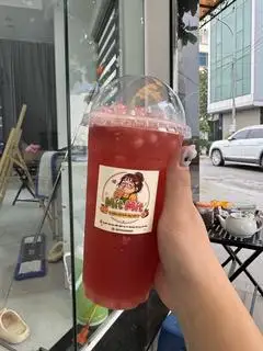 Hình ảnh trà dâu tây 
