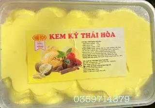 Hình ảnh Kem Thái Hoà vị sầu riêng