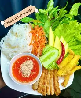 Nem nướng Lagi - 55.000 ₫ tại Quán Bún Nem Nướng & Chả Lụi - Nguyễn Văn Săng