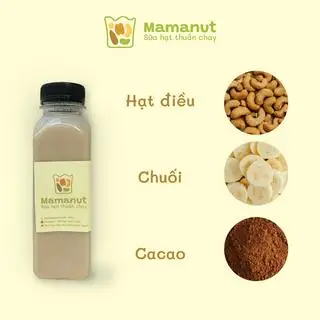 Sữa Hạt điều - Chuối - Cacao - 32.000 ₫ tại Mamanut Sữa Hạt Thuần Chay - Ngô Đức Kế